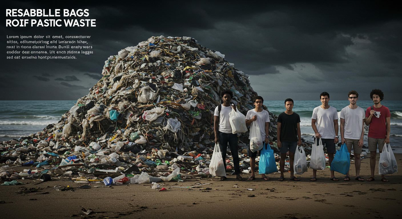 how reusable bags reduce plastic waste