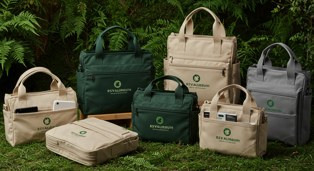 eco-friendly corporate event bags with logo