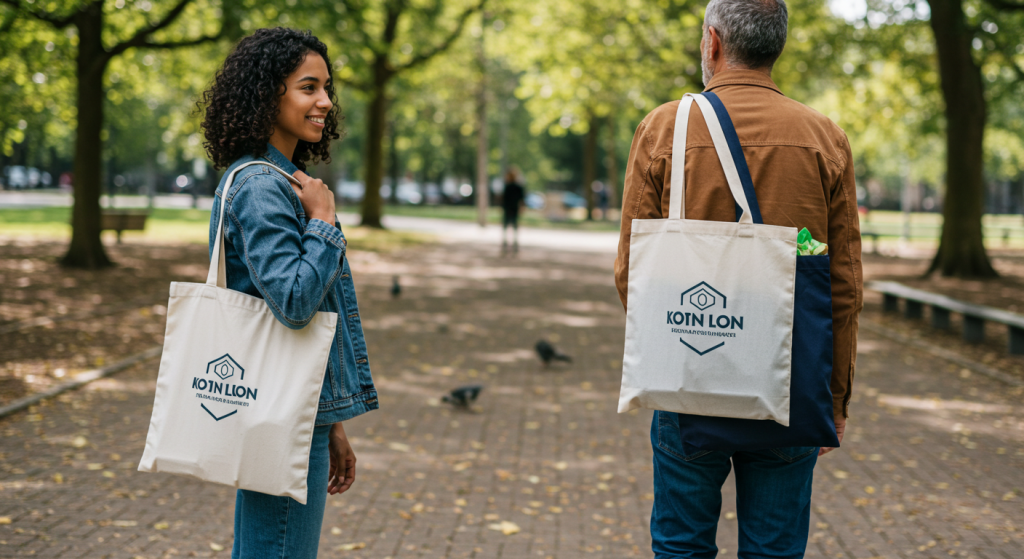 sustainable promotional cotton tote bags