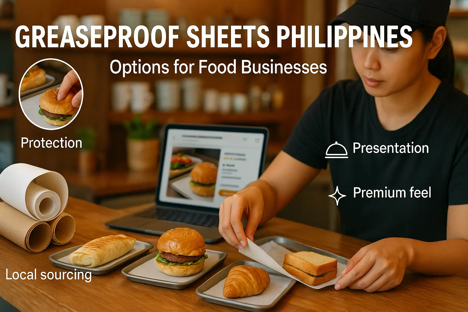 folhas de papel à prova de graxa filipinas